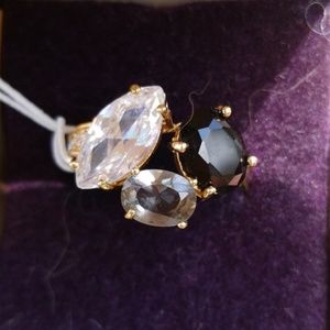 Goldtone Ring by (CBC)